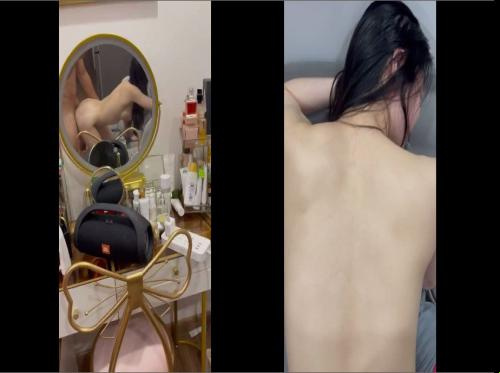 Секс с женой с большой грудью перед зеркалом - Viet69