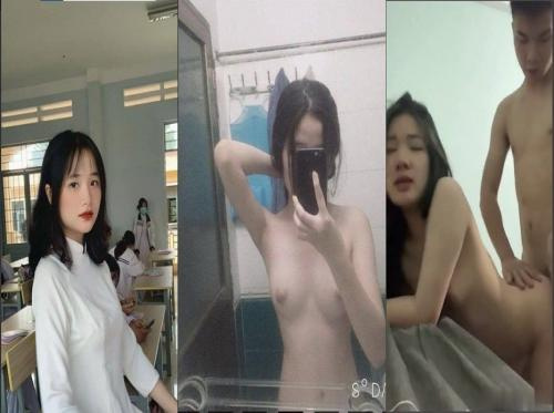 Ang napakasarap na babaeng estudyante ay nagsiwalat ng sex clip kasama ang kasintahan - Viet69